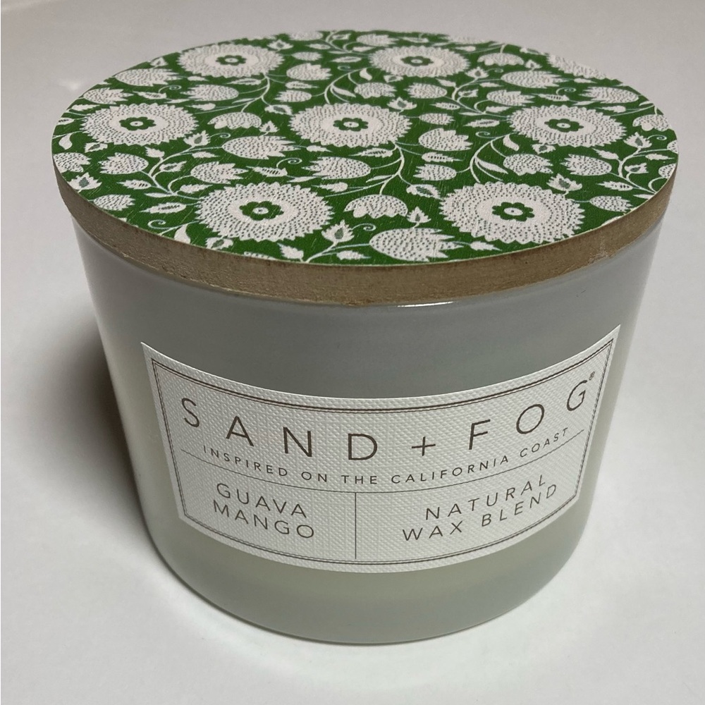 Sand + Fog Guava Mango Candle Natural Wax Blend